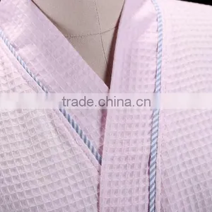 2016 Spring Summer Brand Lovers Pajamas Robe Women Cotton Robes Couples Long-Sleeve Turn-down Collar Bathrobe for Men & Women thumbnail-2