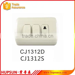 Hot Sale American Style 10A CJ1312 Wall Switch Socket thumbnail-1