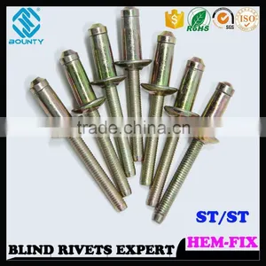 HIGH QUALITY HOT SELLING FACTORY HIGH SHEAR STRENGTH HEMLOCK BLIND RIVETS FOR SOLAR PANEL thumbnail-3