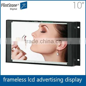 Flintstone 10 Inch Open Frame Advertising Screen x Video Usb Drive Remote Retail Kiosk Design thumbnail-2