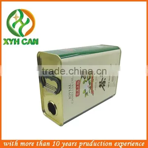 Easy Open End Metal Tin Can for Canned Oil thumbnail-5