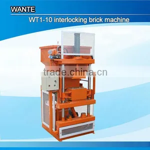 WT1-10 Automatic Eco Maquinas Tijolos Brick Machine thumbnail-1