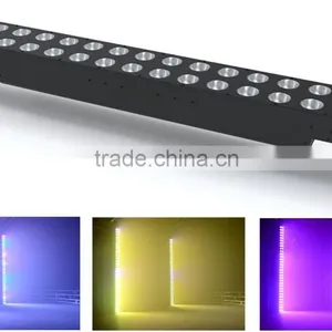 High Quality Full Color TRI- RGB 32PCS X15W LED Linear Wash Light thumbnail-1