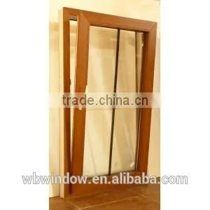 Plastic/Vinyl Material Frame Tilt and Turn Glass Windows ,Plastic/Vinyl Grilles Design Opening Windows thumbnail-1