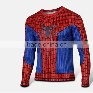 Bodybuilding Short Sleeve Marvel Cotton T Shirt Hot Items thumbnail-4
