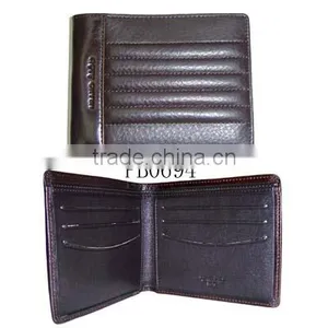 China Supplier Leather Fashion Leather Purse Wallet for Men thumbnail-1