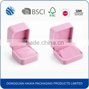 Wholesale New Design Custom Plastic Wedding Ring Box thumbnail-1
