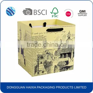 Colorful Printing Handle Bag Shopping Paper Bag Price thumbnail-3