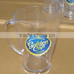 H503 1.5liter Logo Customized Clear Acrylic 60oz Drinking Jug thumbnail-3