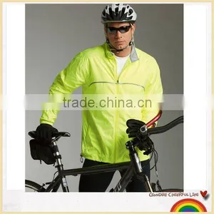 Racer Packable Bike Reflective Jacket thumbnail-1