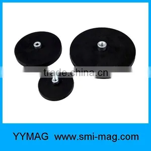 Multi-poles Rubber Covered Neodymium POT Magnet For Taxi Signs thumbnail-6