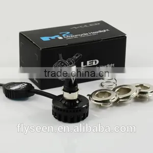 Universal Motorcycle Led Headlight,20W 12v 24v DC H4 H6 H7 12v Universal Motorcycle Led Headlight thumbnail-1