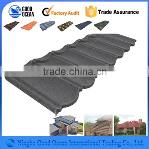 High Tempreture Resistant Roofing Material Stone Coated Quality Choice thumbnail-1