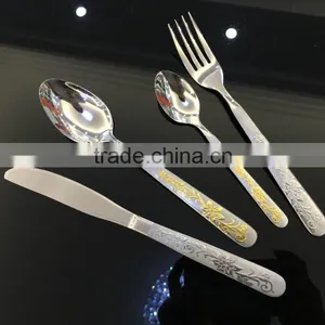 New Design 72pcs Stainless Steel Cutlery Set Flatware Set Dinnerware Set With Leather Case Wooden Case thumbnail-6