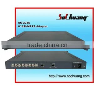 Sc-2235 8 Channel Asi to ip Gigabits ip Gateway thumbnail-1