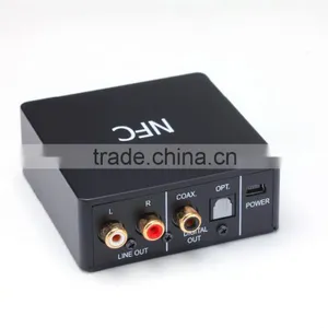 Bluetooth Music Receiver With Selectable SPDIF Optical Toslink Coaxial RCA and L/R RCA Outputs thumbnail-2