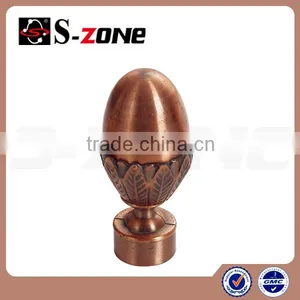 European Style Metal Curtain Rod Finial for Accessories Curtains thumbnail-4