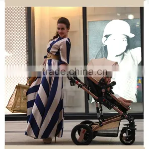 Super Strong Deluxe XL Stroller 2 in 1 Baby Stoller thumbnail-5