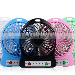 Home Appliances Portable Handheld Usb Rechargeable Battery Charger Table Mini Fan thumbnail-6
