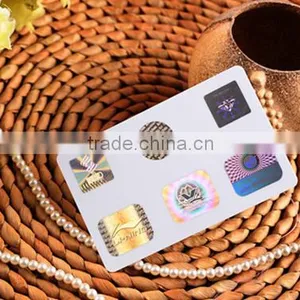 Blank Hologram Pvc Business Card With Custom Hologram Plastic Card Supplier's Choice thumbnail-1