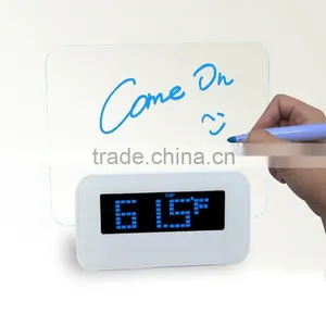 Multi Function Digital Alarm Clock With Board for Leaving a Message thumbnail-5