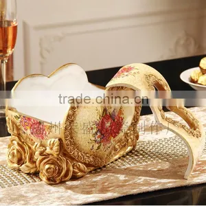 Elegant Ceramic Napkin Holder Heart Shape thumbnail-4