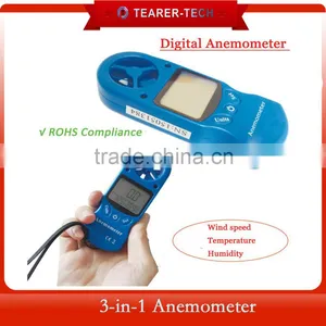 2016 Digital Anemometer Wind Speed Meter With Temperature and Humidity thumbnail-2