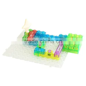 44PCS 120 Projects Kids Plastic Electronic Building Blocks thumbnail-4