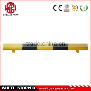 Black and Yellow Steel Wheel Stopper thumbnail-1