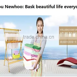 Clothes Airer Folding Stand X Wing Portable Clothes Drying Rack thumbnail-1