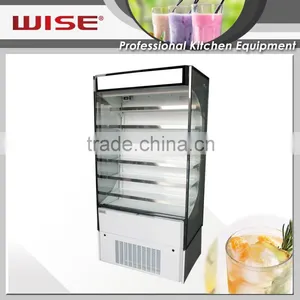 Top Quality Commercial Open Front Dairy Refrigerator Showcase For Drinks thumbnail-1