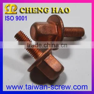 Hardware Products Brass OEM Flange Screw thumbnail-1