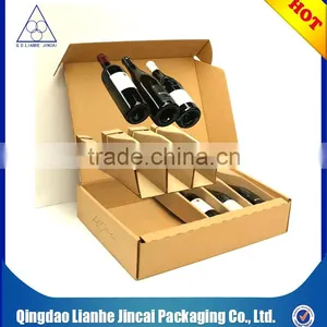Corrugated Wine Box With Dividers Supplier's Choice thumbnail-3