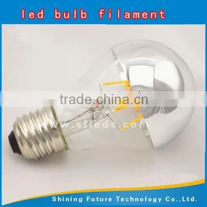 New 360 Degrees A60 8W Shadowless Led Bulb E27 B22 Base Dimmable Filament Clear Led Glass Lamp Shade AC85-265V thumbnail-1