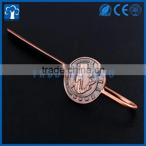 Manufacturer Custom 3D Metal Bookmark thumbnail-1