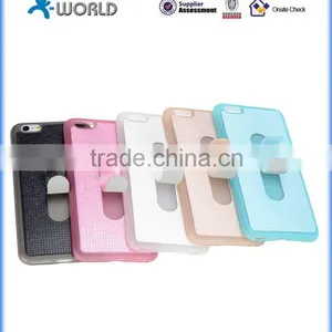 TPU Flip Case for IPhone 6S With Smart Window and Stand thumbnail-6