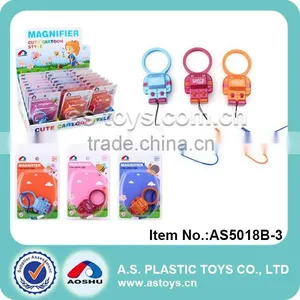 Children Plastic Toy Magnifying Glass for Education thumbnail-1