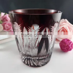 400ml Beautiful Crystal Cup Glass Cup for Wedding Party and Home thumbnail-1