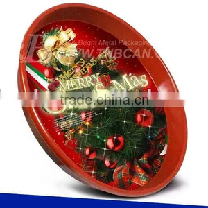 Christmas Style Metal Serving Tray thumbnail-1