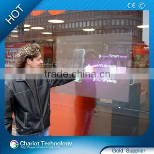 Rear Projection Film, 3d Hologram Film for Window Display thumbnail-1