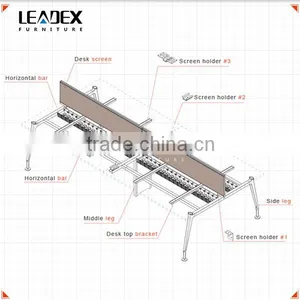 Factory Outlets Popular Office Desk Legs Metal thumbnail-4