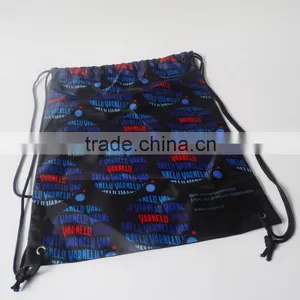 Cheap Polyester Sublimation Printed Drawstring Bag thumbnail-2