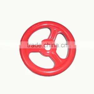 YONGXING Brand Grey Iron Cast & Nodular Iron Cast Casting Hand Wheel ,hand Wheels for CNC Lathe, Cast Iron Parts thumbnail-3