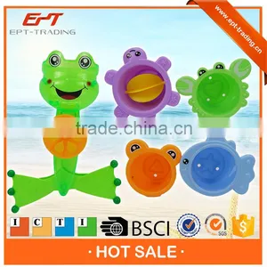 Happy Cartoon Frog Toys With Bath Cup for Baby thumbnail-1