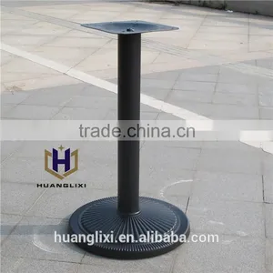 Cast Iron Round Metal Restaurant Table Legs for Sale thumbnail-2