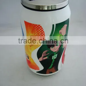 Stainless Steel Tin Cans Vacuum Flask 300ml Cocal Bottle thumbnail-1