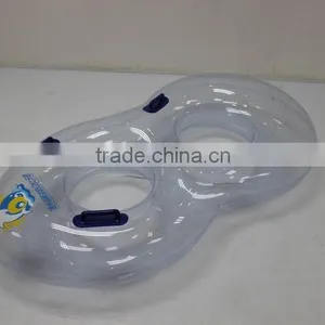 PVC Twin Holes Swim Ring With Hander thumbnail-5
