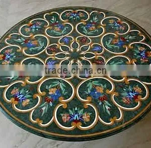 Marble Inlay Table Top thumbnail-1