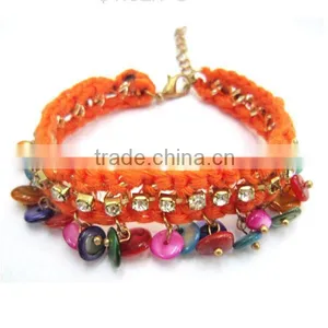Fashion Bracelet Braided Fabric Bracelet thumbnail-1