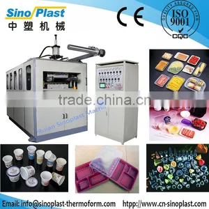 SPC-660C Automatic Plastic Lid Thermoforming Machine Price thumbnail-1